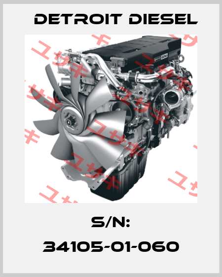 S/N: 34105-01-060 Detroit Diesel