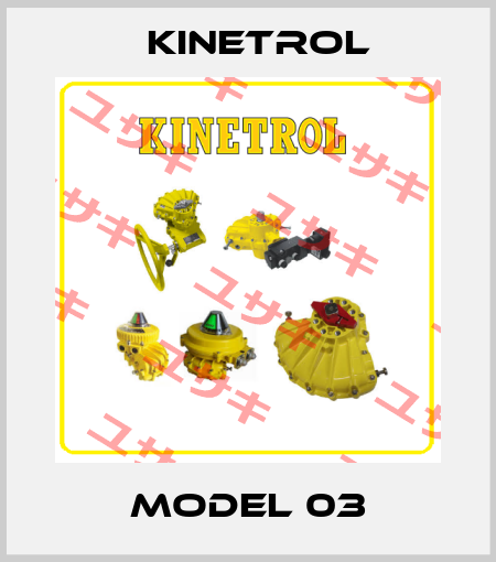 Model 03 Kinetrol