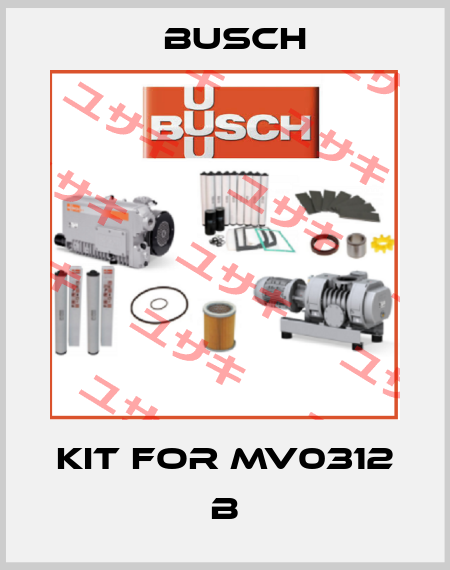 kit for MV0312 B Busch