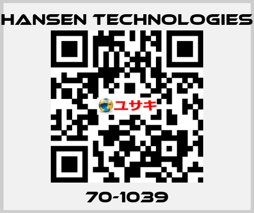 70-1039 HANSEN TECHNOLOGIES