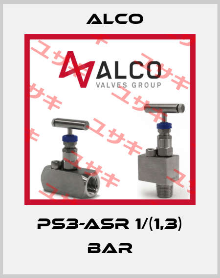 PS3-ASR 1/(1,3) bar Alco