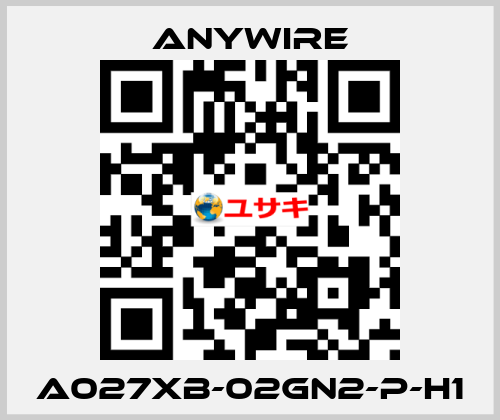 A027XB-02GN2-P-H1 Anywire