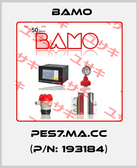 PES7.MA.CC (P/N: 193184) Bamo