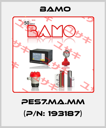 PES7.MA.MM (P/N: 193187) Bamo
