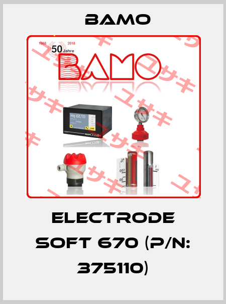 Electrode Soft 670 (P/N: 375110) Bamo