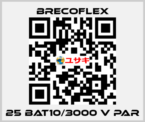 25 BAT10/3000 V PAR Brecoflex