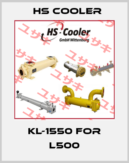 KL-1550 for L500 HS Cooler