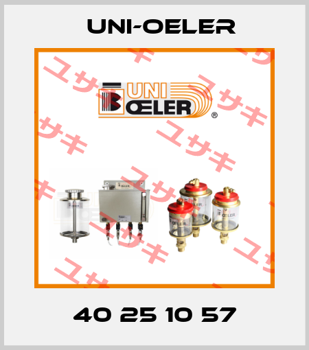 40 25 10 57 Uni-Oeler