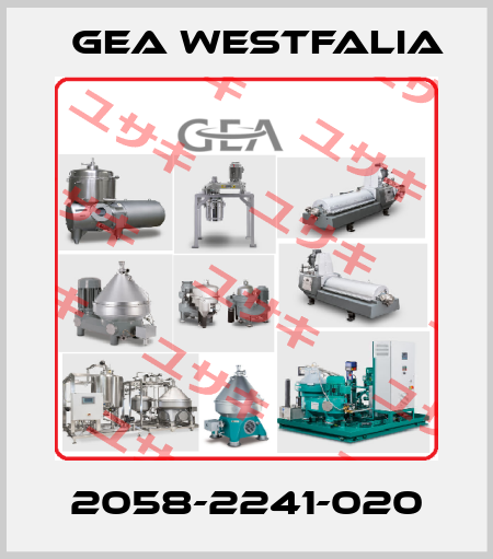 2058-2241-020 Gea Westfalia