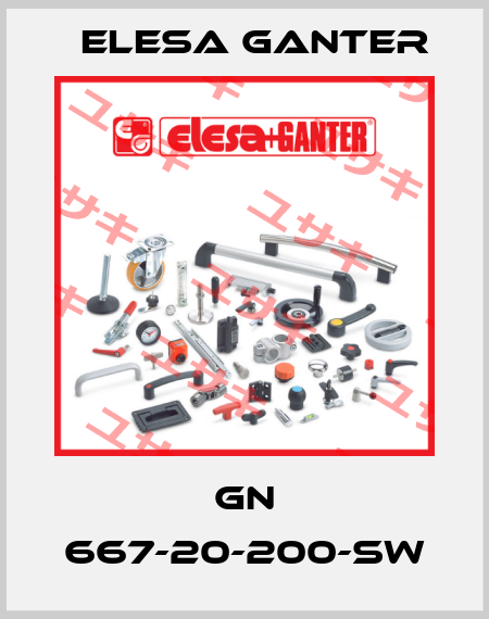 GN 667-20-200-SW Elesa Ganter