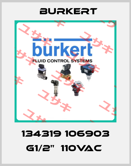 134319 106903 G1/2"  110VAC  Burkert