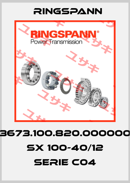 3673.100.820.000000 SX 100-40/12 Serie C04 Ringspann