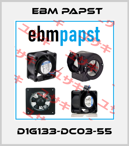 D1G133-DC03-55 EBM Papst