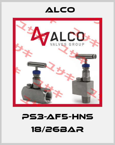 PS3-AF5-HNS 18/26bar Alco