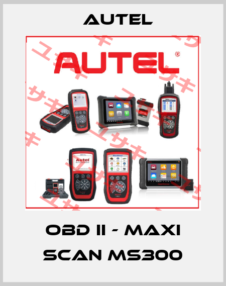 OBD II - Maxi Scan MS300 AUTEL