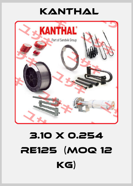 3.10 x 0.254 RE125  (moq 12 kg) Kanthal