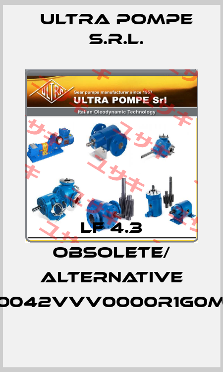 LF 4.3 obsolete/ alternative UGLM0042VVV0000R1G0M4100L Ultra Pompe S.r.l.