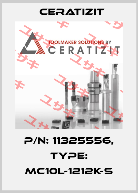 P/N: 11325556, Type: MC10L-1212K-S Ceratizit