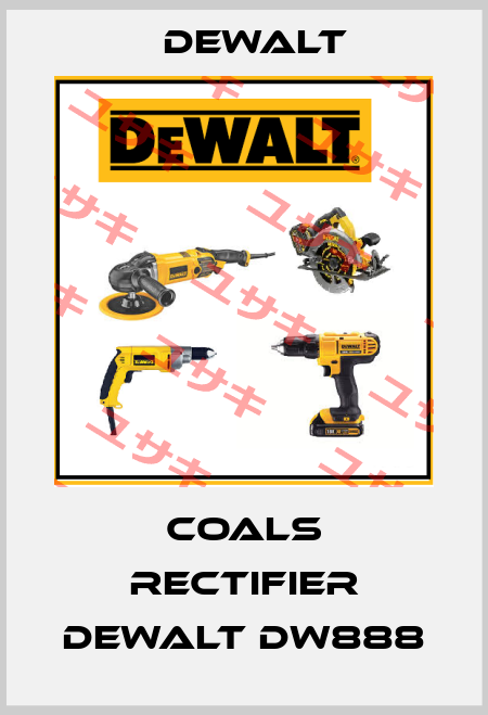 COALS RECTIFIER DEWALT DW888 Dewalt