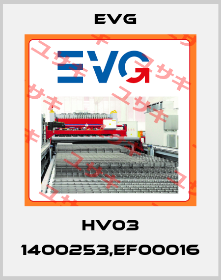HV03 1400253,EF00016 Evg