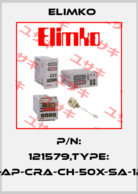 P/N: 121579,Type: CET3-AP-CRA-CH-50X-SA-121579 Elimko