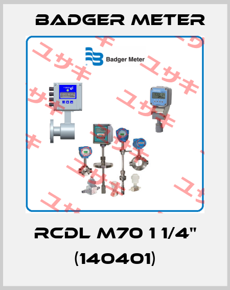 RCDL M70 1 1/4" (140401) Badger Meter