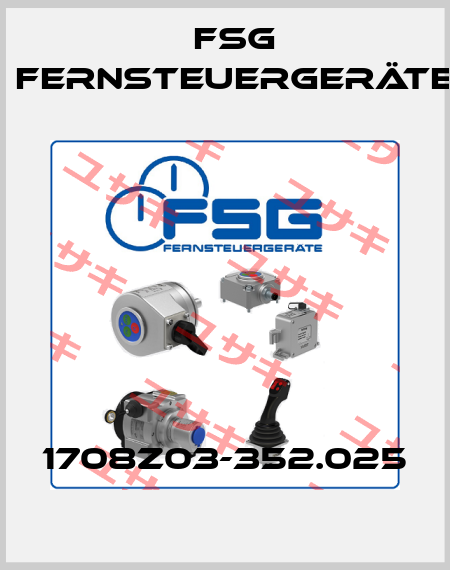 1708Z03-352.025 FSG Fernsteuergeräte