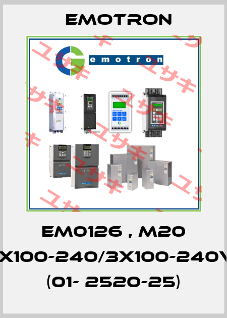 EM0126 , M20 1x100-240/3x100-240V (01- 2520-25) Emotron