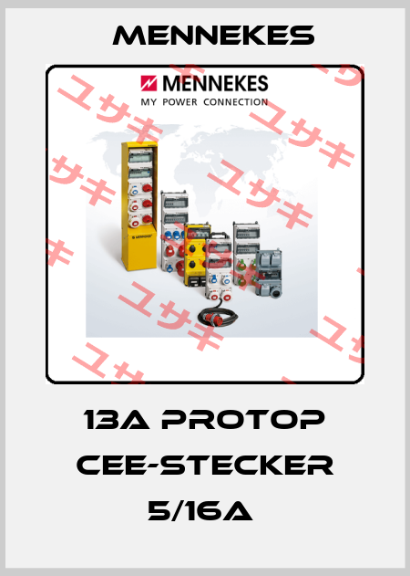 CEE Stecker ProTOP 5p 16A 6h 400V IP44 Mennekes 13A 