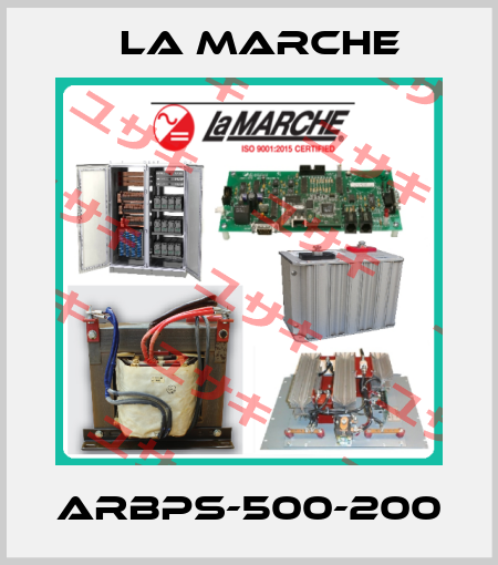 ARBPS-500-200 La Marche