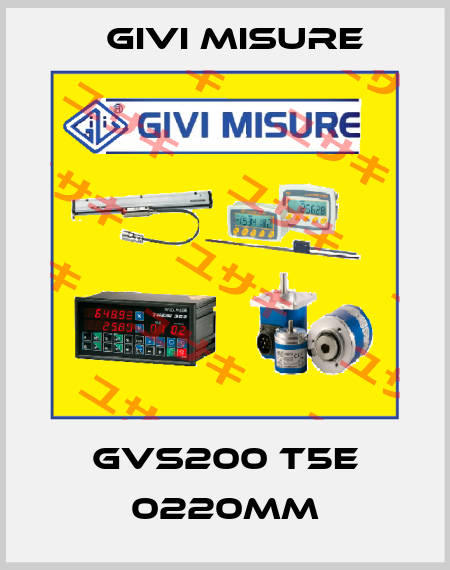 GVS200 T5E 0220mm Givi Misure