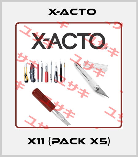 X11 (pack x5) X-acto