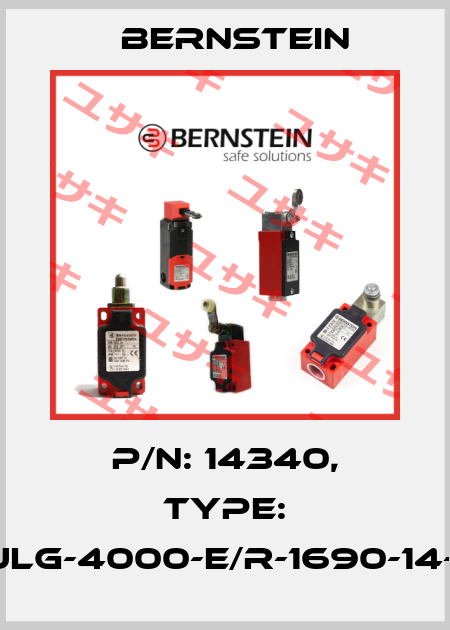 P/N: 14340, Type: SULG-4000-E/R-1690-14-01 Bernstein