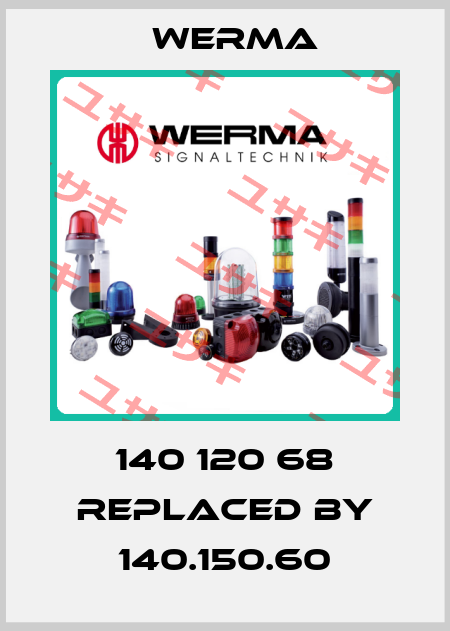 140 120 68 REPLACED BY 140.150.60 Werma