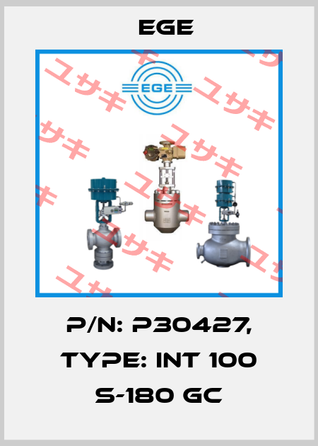 p/n: P30427, Type: INT 100 S-180 GC Ege