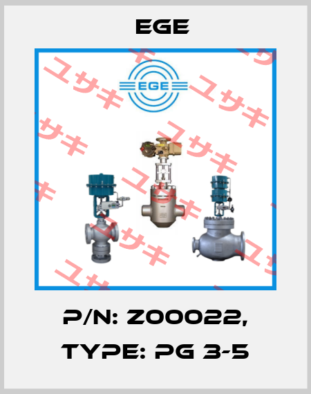 p/n: Z00022, Type: PG 3-5 Ege