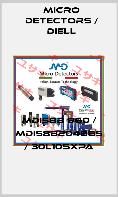 MDI58B 960 / MDI58B2048S5 / 30L10SXPA
 Micro Detectors / Diell