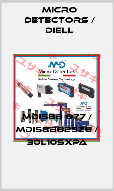 MDI58B 977 / MDI58B625Z5 / 30L10SXPA
 Micro Detectors / Diell