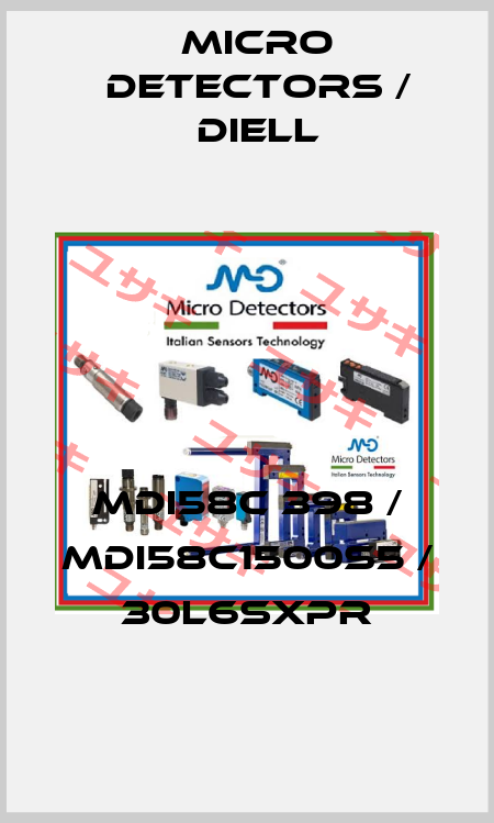 MDI58C 398 / MDI58C1500S5 / 30L6SXPR
 Micro Detectors / Diell