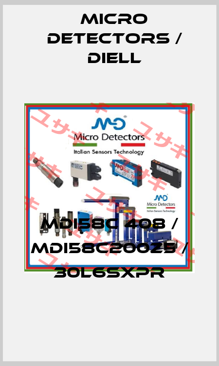 MDI58C 408 / MDI58C200Z5 / 30L6SXPR
 Micro Detectors / Diell
