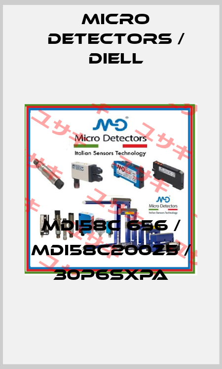 MDI58C 656 / MDI58C200Z5 / 30P6SXPA
 Micro Detectors / Diell