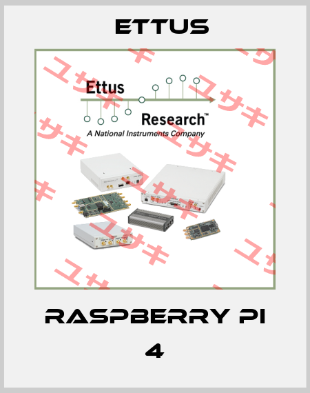 Raspberry pi 4 Ettus