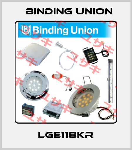 LGE118KR Binding Union