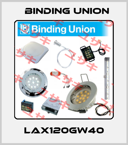 LAX120GW40 Binding Union