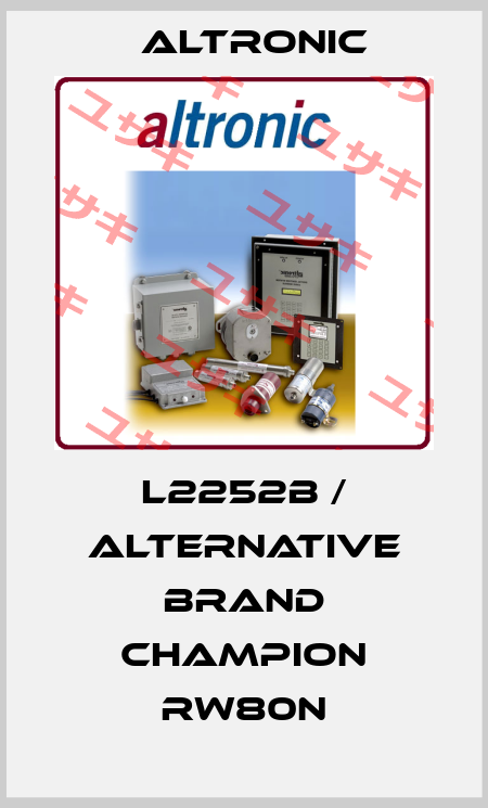 l2252b / alternative brand Champion RW80N Altronic