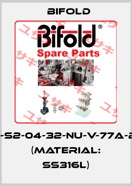 FP06P-S2-04-32-NU-V-77A-24D-35 (Material: SS316L) Bifold