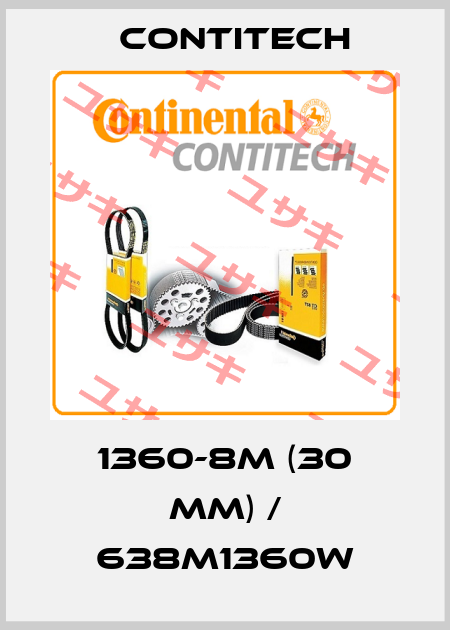1360-8M (30 mm) / 638M1360W Contitech
