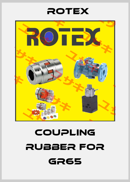 coupling rubber for GR65 Rotex