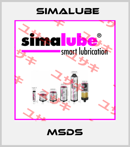 MSDS Simalube