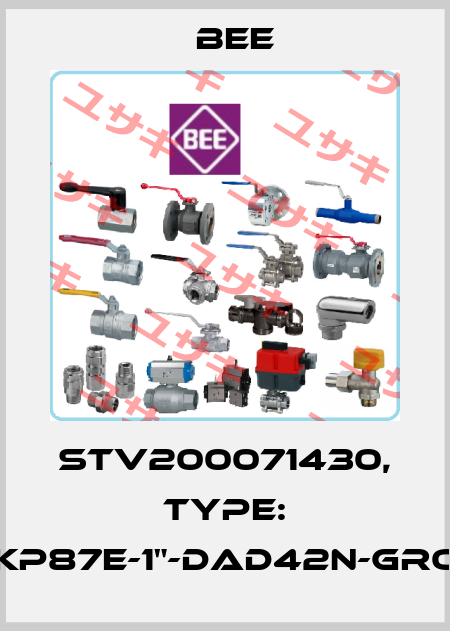 STV200071430, Type: AKP87E-1"-DAD42N-GROB BEE